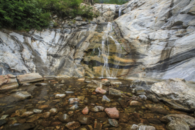 中国山西霍州陶唐峪自然风光