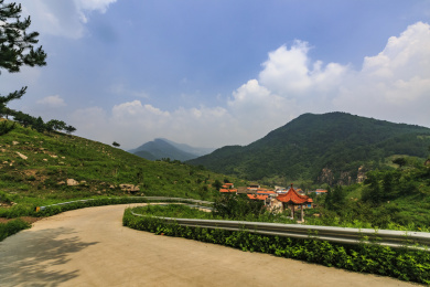 中国山西霍州七里峪自然风光