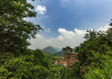 中国山西霍州七里峪自然风光