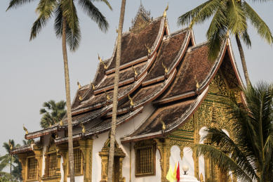 琅勃拉邦古城内的老挝皇宫