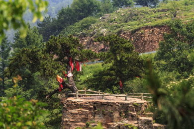 中国山西霍州七里峪自然风光