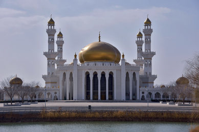 宁夏银川永宁回族文化园风光