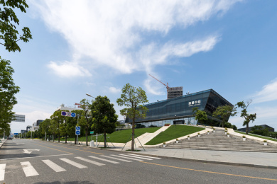 中国福建省福州市长乐东湖数字小镇