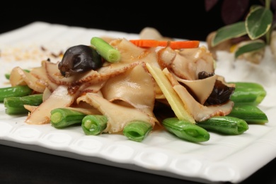 中国广东的一道粤菜——xo酱爆海螺片