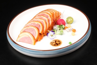 中国上海的一道冷菜——水晶扎蹄