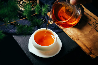 冲泡普洱茶红茶品味茶道品茗