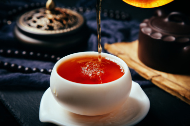 冲泡普洱茶红茶品味茶道品茗