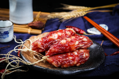 传统美食年货广味腊肠小香肠