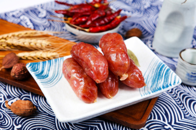 传统美食年货广味腊肠小香肠