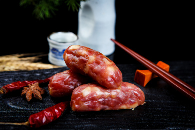 传统美食年货广味腊肠小香肠