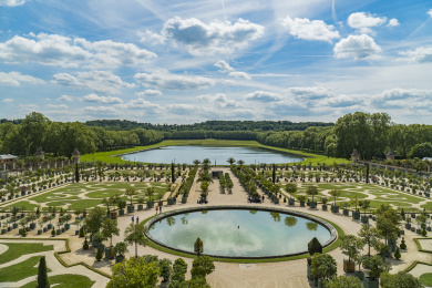 欧洲法国巴黎凡尔赛宫后花园