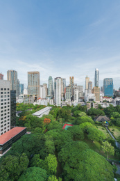 泰国曼谷商业中心城市天际线