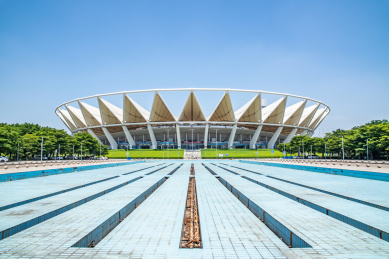 中国广东省佛山世纪莲体育中心体育馆