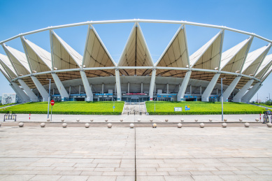 中国广东省佛山世纪莲体育中心体育馆