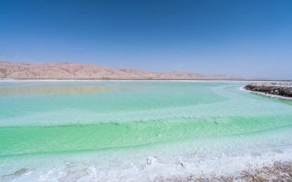 中国青海省海西州茫崖翡翠湖