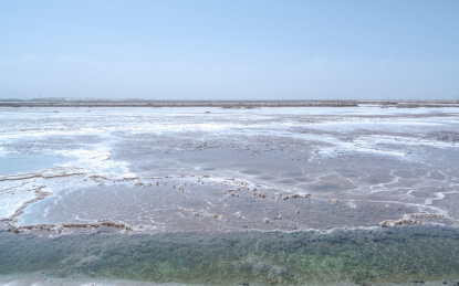 中国青海省海西州茫崖翡翠湖