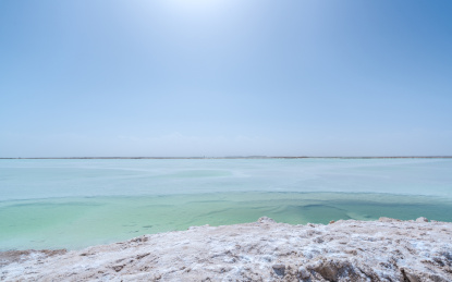 中国青海省海西州茫崖翡翠湖