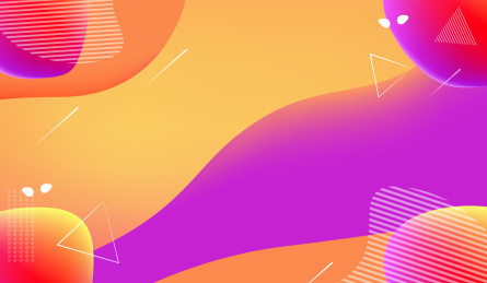 暖色系商务3D立体渐变背景