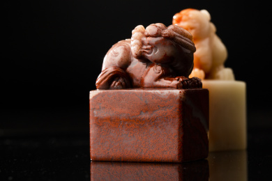 福建寿山芙蓉石雕刻篆刻印章