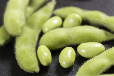 富含植物蛋白膳食纤维的毛豆