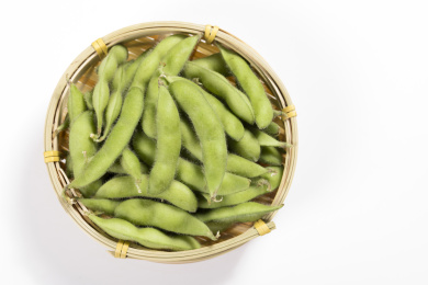 富含植物蛋白膳食纤维的毛豆