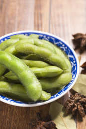 富含植物蛋白膳食纤维的毛豆