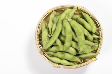 富含植物蛋白膳食纤维的毛豆