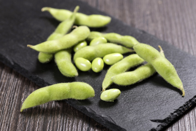 富含植物蛋白膳食纤维的毛豆