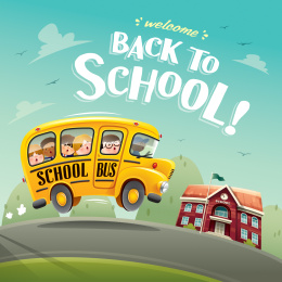 开学啦！新学期 开学日