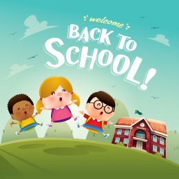 开学啦！新学期 开学日