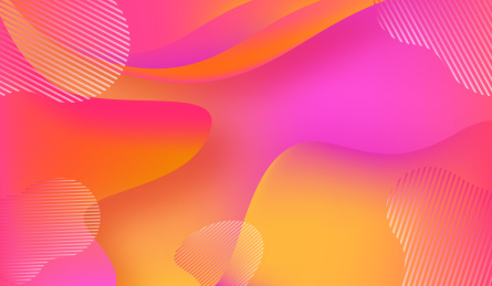 多彩绚丽流体渐变矢量背景