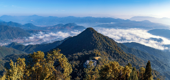 中国云南省保山市腾冲火山地貌景观