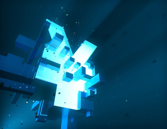 金融网络数据科技，数据存储与传输，货币符号，人民币