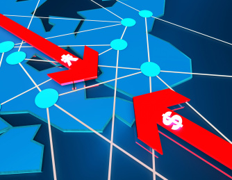 金融电子科技，金融合作与竞争对抗，人民币与美元