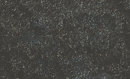 黑色背景上大量的斑点 颗粒感材质插图