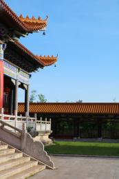 中国广东省茂名市灵惠寺大雄宝殿