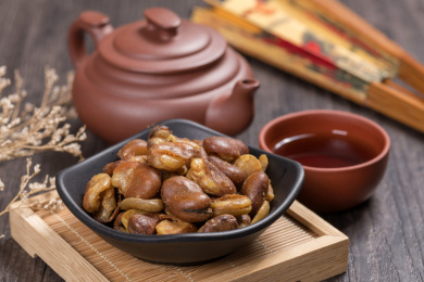 酥脆可口健脾利湿的油炸兰花豆