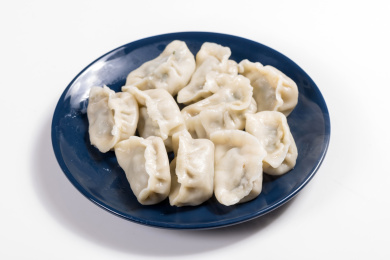 传统美食象征团圆喜庆的水饺