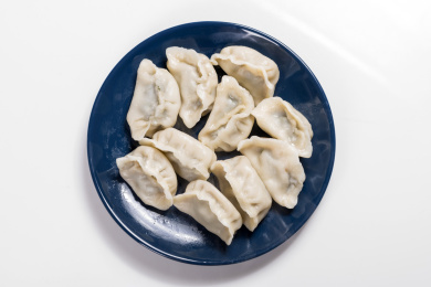 传统美食象征团圆喜庆的水饺