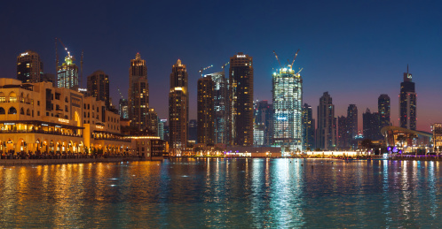 阿联酋迪拜MALL商业综合体风光