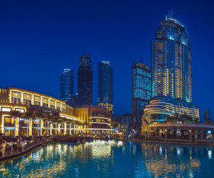 阿联酋迪拜MALL商业综合体风光