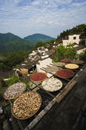 中国江西婺源篁岭旅游风景区