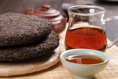 具有清胃生津消食化痰功效的普洱茶