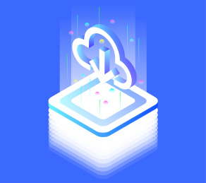 云下载移动科技等距插画素材