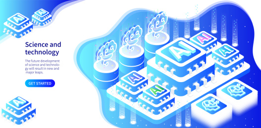 AI人工智能科技未来轮播图设计