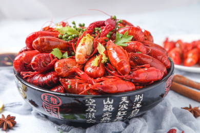 麻辣藤椒啤酒小龙虾