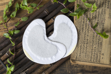 传统中成药药贴室内静物特写