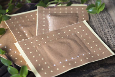 传统中成药药贴室内静物特写