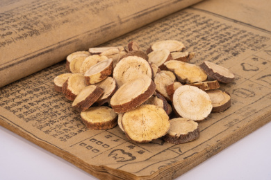 中国中草药植物药材甘草片