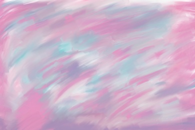 粉色蓝色混合的水粉画风格的海报背景图